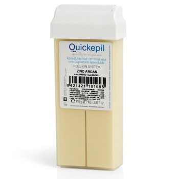 .QUICKEPIL 50 SZT. WOSK DO DEPILACJI ROLKA ZINK-ARGAN 110g Activ